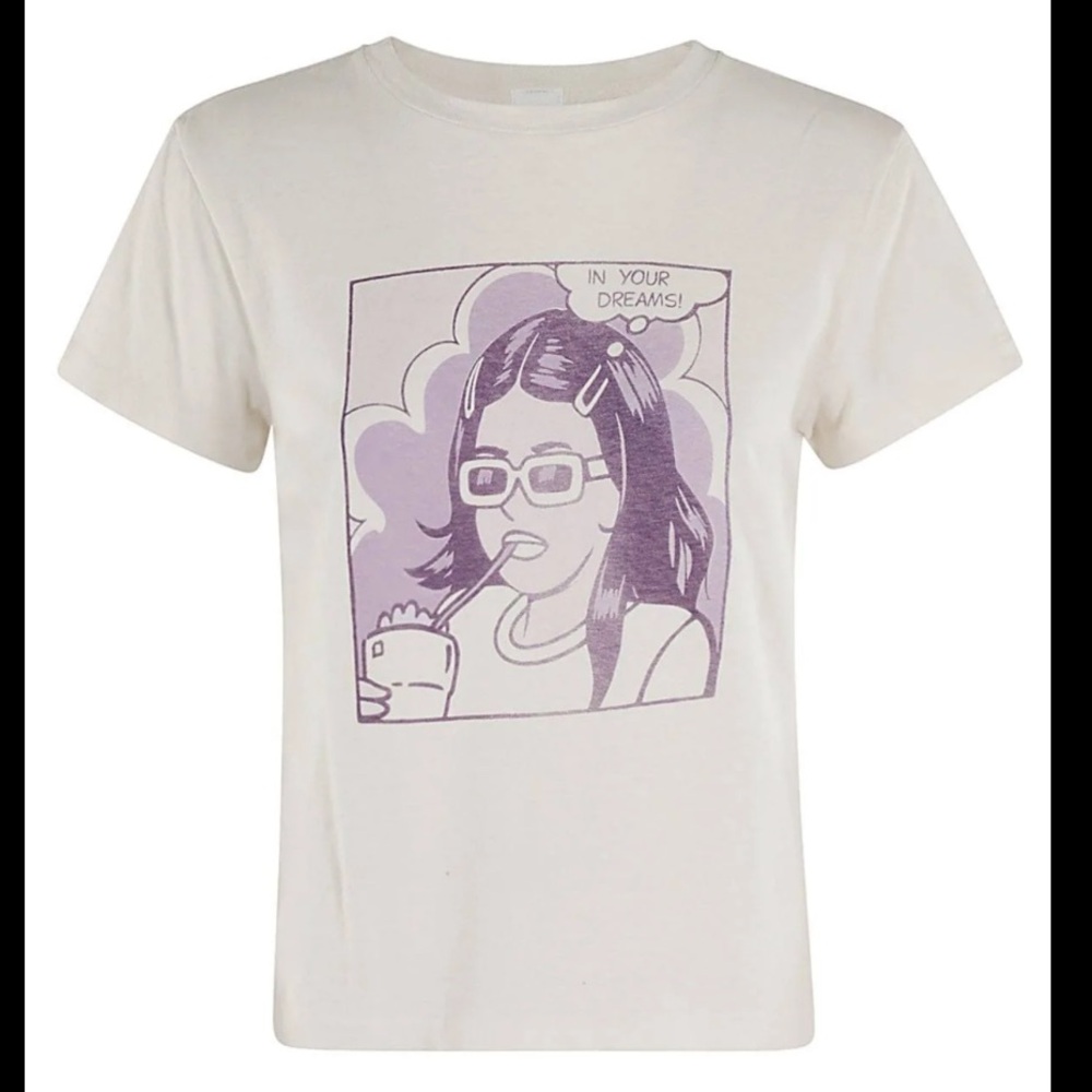 Re/Done Classic “In Your Dreams” Tee Shirt Medium NWT
